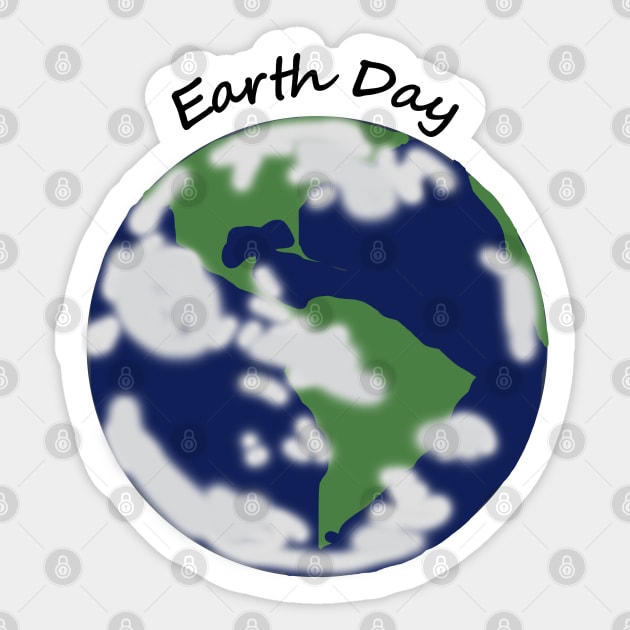 Planet Earth Day Sticker by ellenhenryart